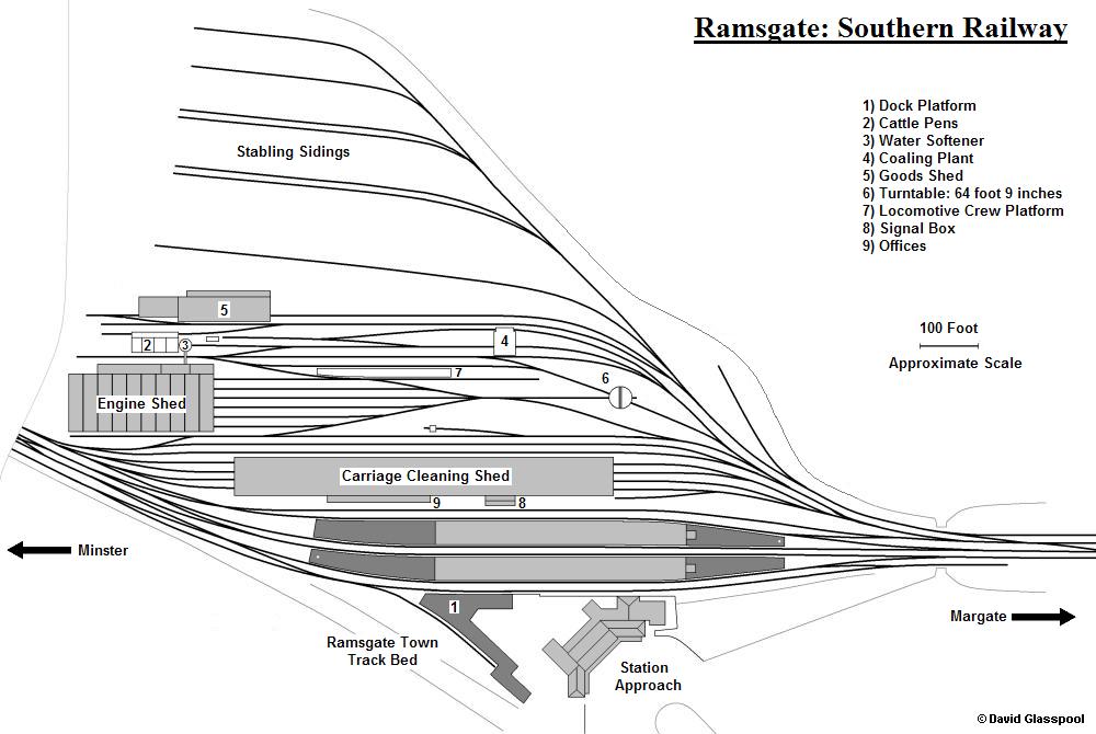 Ramsgate SR Track Plan